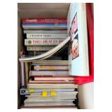 Box Lot of Mixed Hardcover and Paperback Books