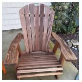 Wooden Adirondack Patio Chair