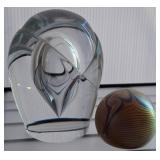 Orient & Flume Sphere and Art Glass Sculpture