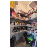 Contents of Pantry (Upstairs)
