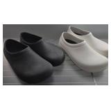 Two Pairs of Crocs Slip-Resistant Clogs