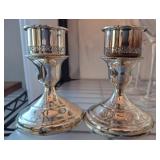 Sterling Silver Weighted Candleholders