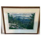 Framed Landscape Print by Diane Cath Babcock