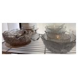 Clear Glass Serving Bowls