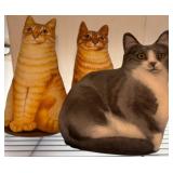 Adeline Halvorson and Lesley Anne Ivory Cat Plushe