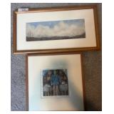 Framed Art Prints with Pastoral and Landscape Them