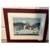 Framed Ted Jeremenko Signed Limited Edition Print