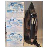 Rowenta Iron with Dryer Sheets Bundle
