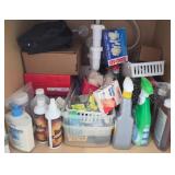 Household Cleaning Supplies and First Aid
