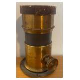 Brass George A. Chapman Lens Assembly, 19th C.