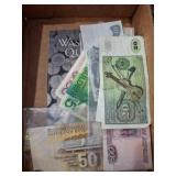 Foreign Currency and U.S. Coin Collection