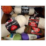 Yarn Skeins in Varied Colors