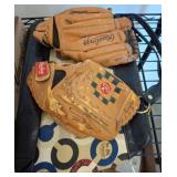 Rawlings Gloves and Coach Tote Bag