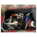 Husky Toolbox With Miscellaneous Tools/Supplies