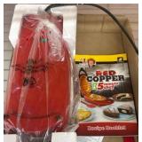 Red Copper 5-Minute Chef with Recipe Booklet