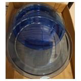 Blue Pyrex Glass Baking Dishes
