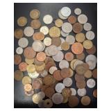 World Coins in Assorted Metals