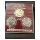 Minnesota Voyageurs Quarter Coin Set