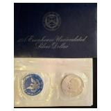 1973 Eisenhower Uncirculated Silver Dollar Set