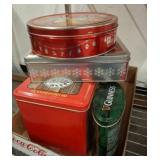 Decorative Metal Tins