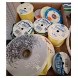 Ribbon Spools With Various Colors