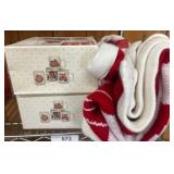Holiday Mugs Set of Four and Hingham Blanket