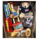 Box Lot: Toys, Memorabilia, and Card