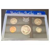 1972 United States Proof Coin Set in Case