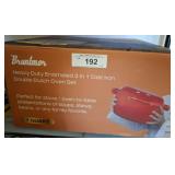 Bruntmor 7 Qt Cast Iron Dutch Oven Set