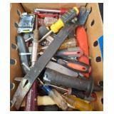 Box Lot of Assorted Hand Tools