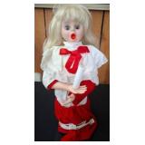 Holiday-Themed Candle Holder Doll Decoration