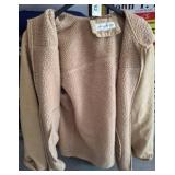 Jones New York XL Faux Shearling Hooded Coat