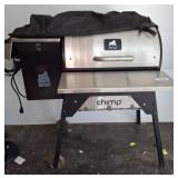 Stainless Steel Chimp Pellet Grill and Smoker