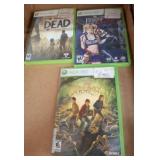 Three Xbox 360 Video Games