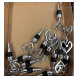 12 Metal Wine Bottle Stoppers