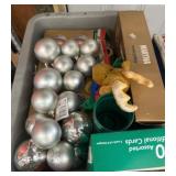 Plastic Ornaments and Holiday Decor Items