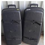 Two Hard Shell Travel Gun Cases With Handles c2