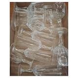 Clear Glass Stemware