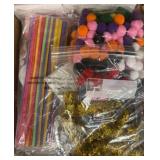 Arts and Craft Supplies Assortment