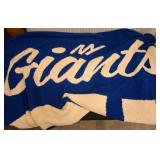 Logo Brands NY Giants Fleece Blanket