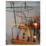 Wooden Bead Maze Activity Toy
