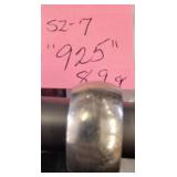 Sterling Silver Band Ring, Size 7