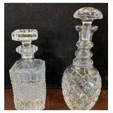 Crystal and Cut Glass Decanters