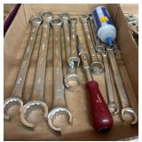 Combination Wrenches and Tools