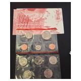1999 U.S. Mint Uncirculated Coin Set Denver