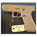 Glock- look AIR Pistol in Coyote Tan Finish