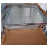 Galvanized Metal Shelving Panels, Boxed Set