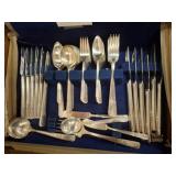 67-Piece Oneida Silverplate Flatware Set