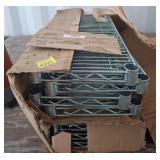 4 Tier Chrome Wire Shelf, 18ï¿½24 Inch c1