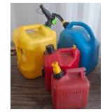 5 Plastic Fuel Containers c1